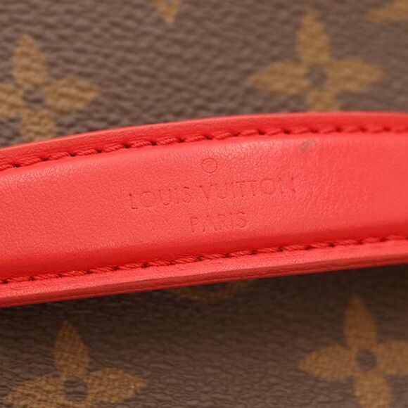 Louis Vuitton Rouge Red Monogram Macassar Nice Mini M44495 Vanity Bag Handbag - Picture 8 of 9